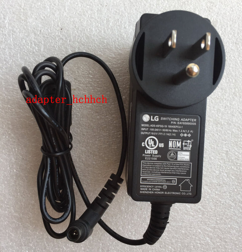 New Original LG 19V AC Adapter for LG 34WL600-B ADS-45FSQ-19 19040EPCU-1 Monitor