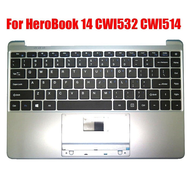 Laptop Replacement Palmrest For Chuwi HeroBook 14 CWI532 CWI514 English US