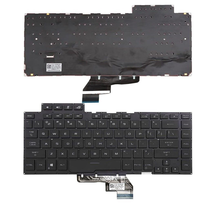 Laptop RGB Backlit US Keyboard For ASUS ROG Zephyrus M15 GU502GU GU502GV GU502GW