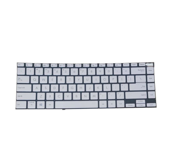 Laptop US Silver Keyboard For ASUS Zenbook 14X OLED UX5400 UX5400EG UX5400EA