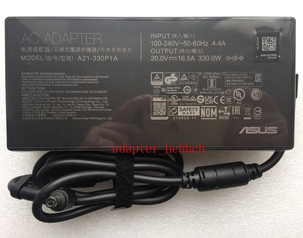 New Original ASUS ROG Strix SCAR G733CX/i9-12950HX/3080 Ti A21-330P1A AC Adapter