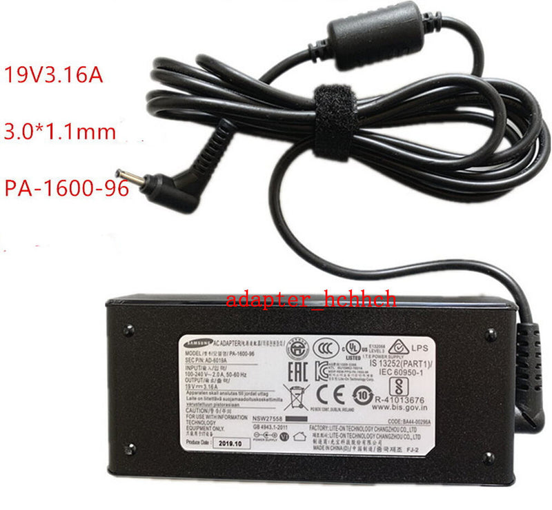 New Original Samsung Notebook 9 Pro NP940X3M-K01US PA-1600-96 AC/DC Adapter&Cord