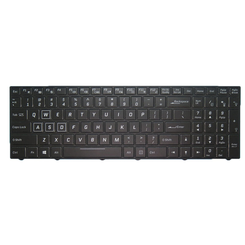English US Keyboard For Sager NP8976 NP8976-S NP8977 NP8977-S NP8978 Backlit New