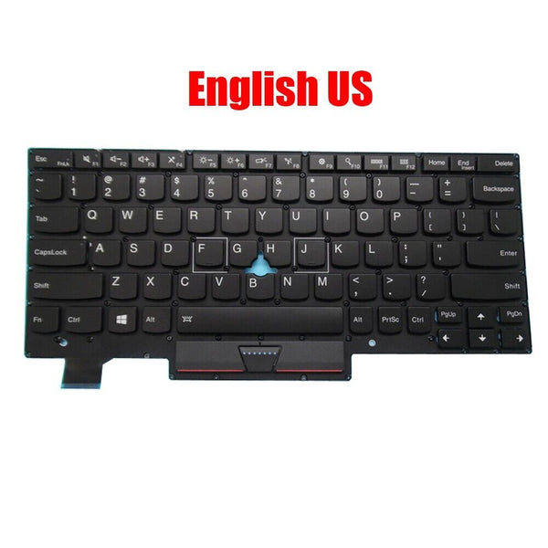 US Keyboard For Lenovo ThinkPad X1 Tablet 1st Gen X1 Thin SN20K10583 Backlit New