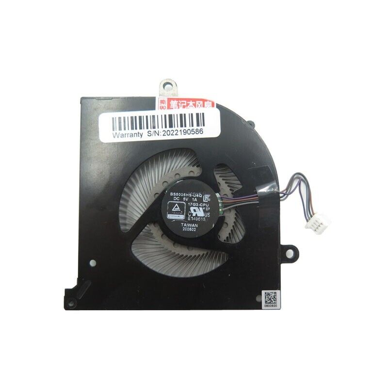 4PIN Laptop CPU FAN For MSI GS76 WS76 Creator 17 BS5005HS-U4Q BS5005HS U4Q New