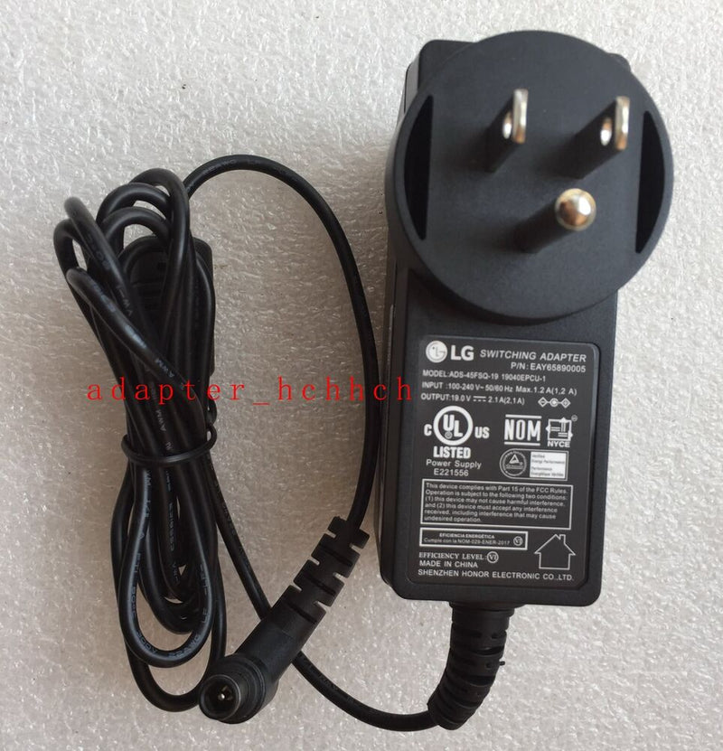 New Original OEM LG 40W AC Adapter for LG 27GQ50F-B UltraGear 27" Gaming Monitor