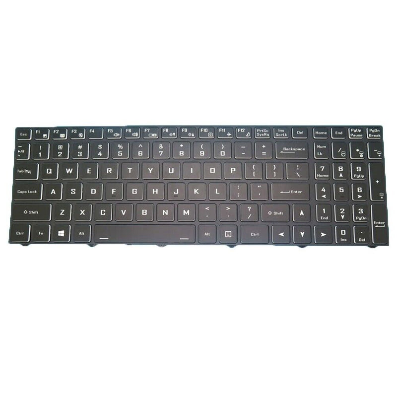 Laptop Keyboard For PowerSpec 1520 English US Black With Backlit New