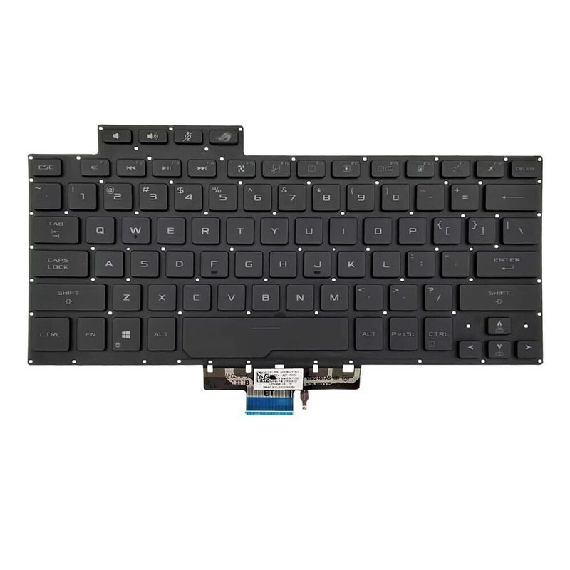 Laptop US Keyboard For ASUS ROG Studio Pro 14 PX401IV Black With Backlit