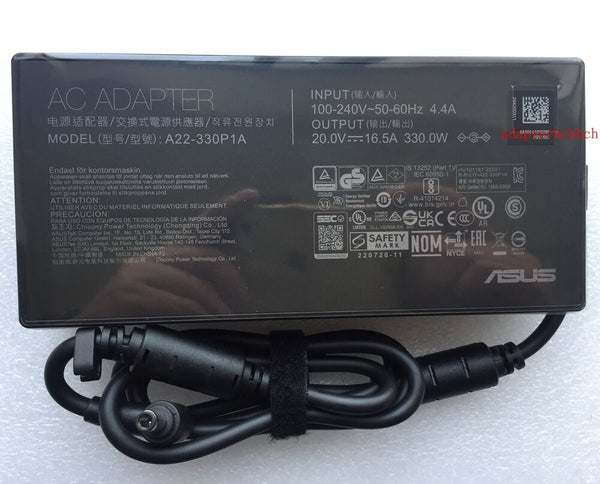 New Original ASUS ROG Zephyrus Duo 16 GX650PY-XS97 A22-330P1A 330W AC/DC Adapter