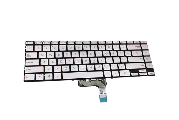 Laptop Backlit Keyboard For ASUS UX425 UX425JA U4700JA United States US Sliver