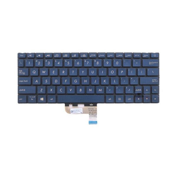 Laptop Keyboard For ASUS BX333 BX333F BX333FA BX333FN United States US Blue