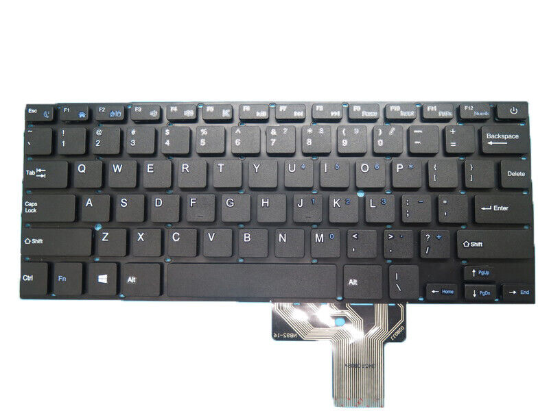 Laptop Keyboard For Dere KT105 KT103 KT106 KT109 V700 13.3' English US NO Frame