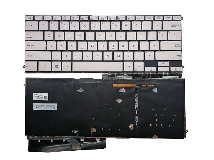 Laptop US Keyboard For ASUS UX490 UX3490UA UX490UA UX490UAK UX490UAR Silver