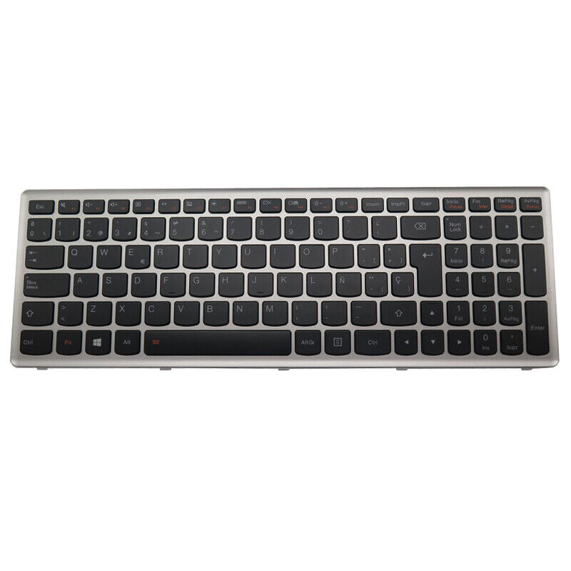 Laptop Keyboard For Lenovo Z710 U510 Spain SP 25205672 With Backlit New