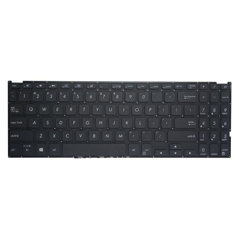 Laptop Keyboard For ASUS R512FL United States US Without Frame Black