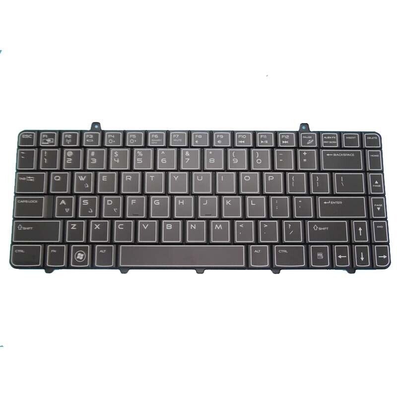 English US Laptop Keyboard For Alienware M11X R1 V109002B-USA Without Backlit