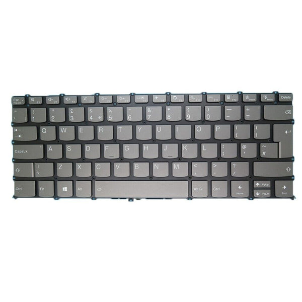 UK Keyboard For Lenovo Ideapad Yoga 7-14ITL5 With Backlit Gray New