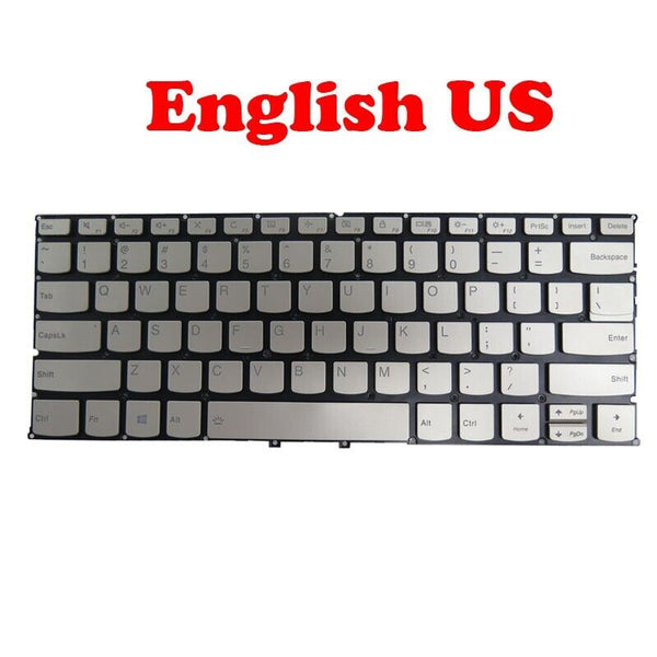 Laptop Keyboard For Lenovo Ideapad Yoga C940-14IIL English US Backlit Gold New