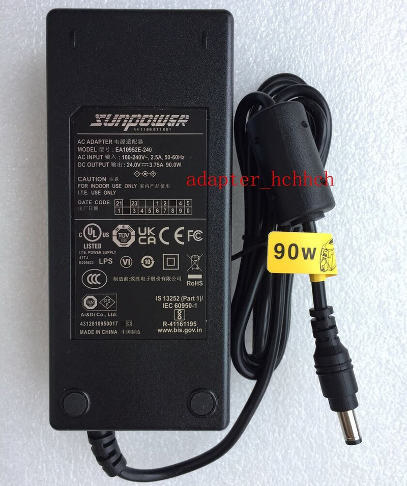 New Original 24V 3.75A AC Adapter for TSC TTP-244 Thermal Transfer Label Printer