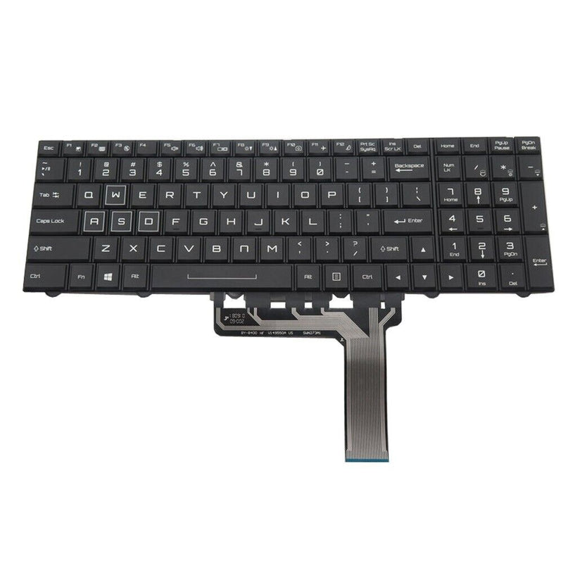 Laptop Keyboard For System76 Serval WS (serw11) English US With Backlit Black Ne