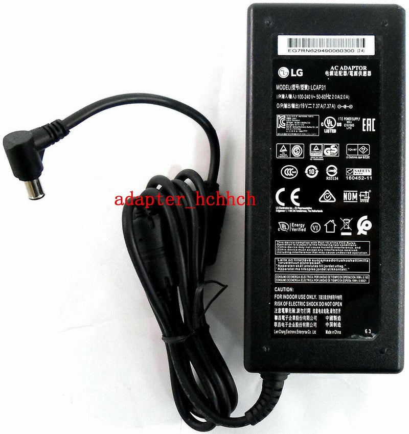 New Original LG 19V Adapter fr LG 34UM94/34UM95/34YM95C/45UM94-P LCAP31 Monitor