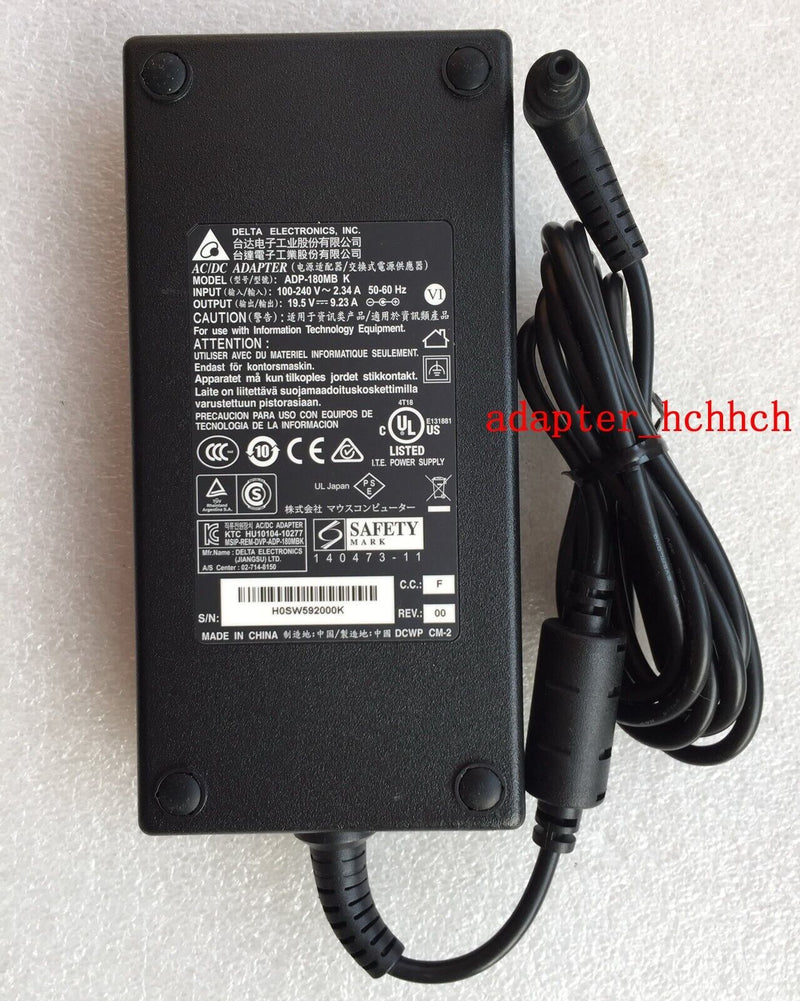 New Original 19.5V 9.23A Charger Samsung Odyssey NP850XBC-X01US,NP850XBC-X02US@@