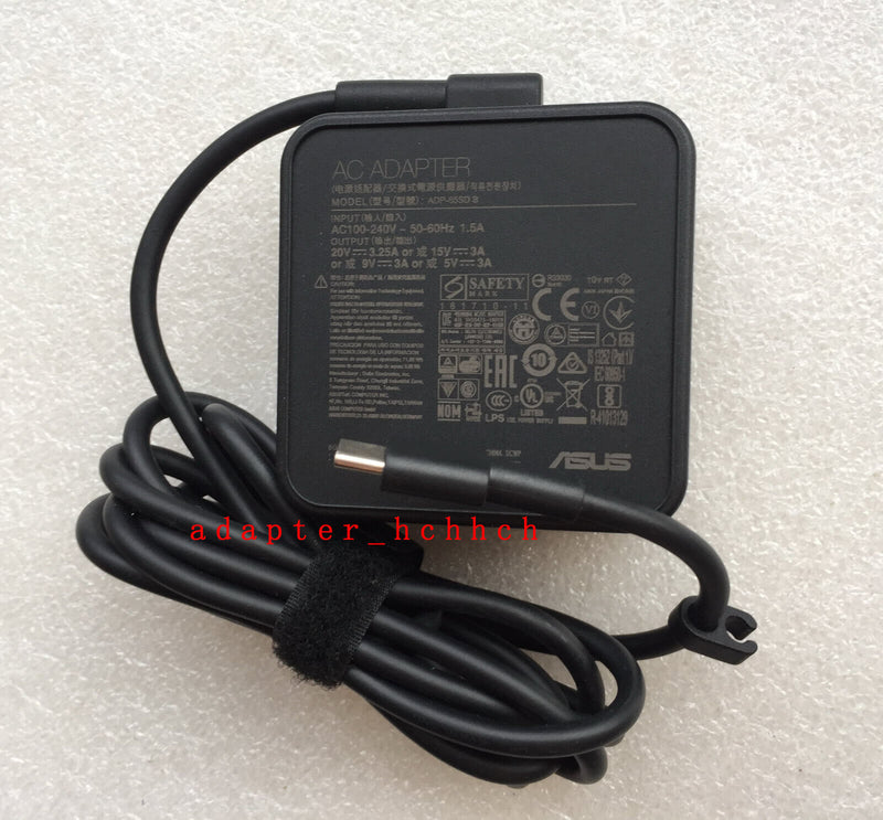 New Original Asus 65W AC/DC Adapter for ASUS ExpertBook B5 B5402CBA-KII7X Laptop