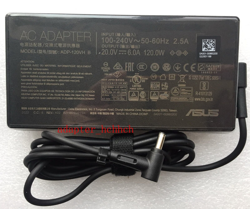 New Original ASUS 20V 6A Adapter&Cord for ASUS ZenBook UX534FTC-AS77 ADP-120VH B