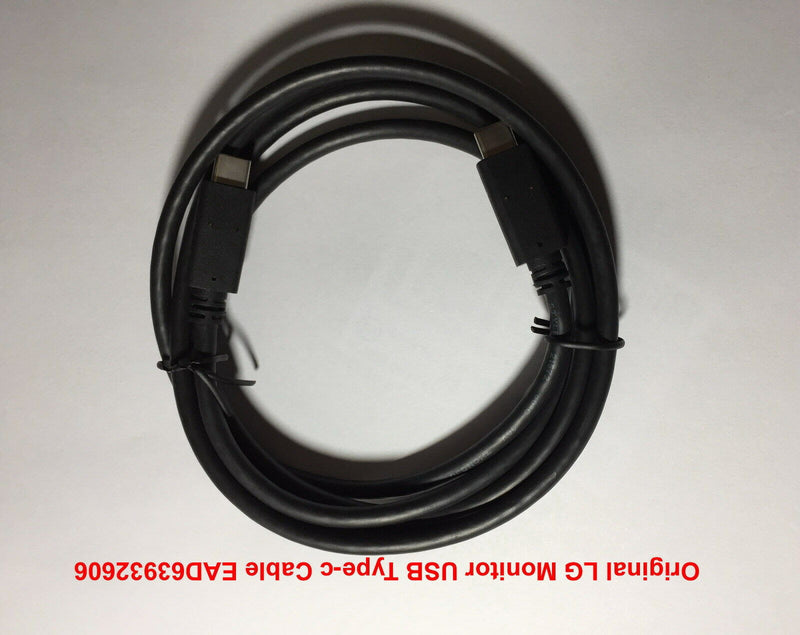 New Original LG EAD63932606 100W Black Assembly Cable for LG 34WN80C-B Monitor