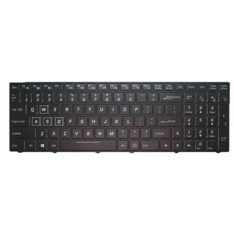 US Backlit Keyboard For Gigabyte For AORUS 5 Series 5 GA NA English Black Frame