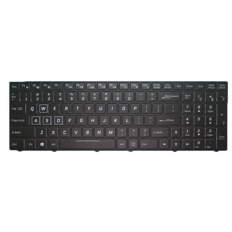 Backlit Keyboard For CLEVO N850 P950 CVM15F23USJ430D 6-80-N8500-011-1 English US