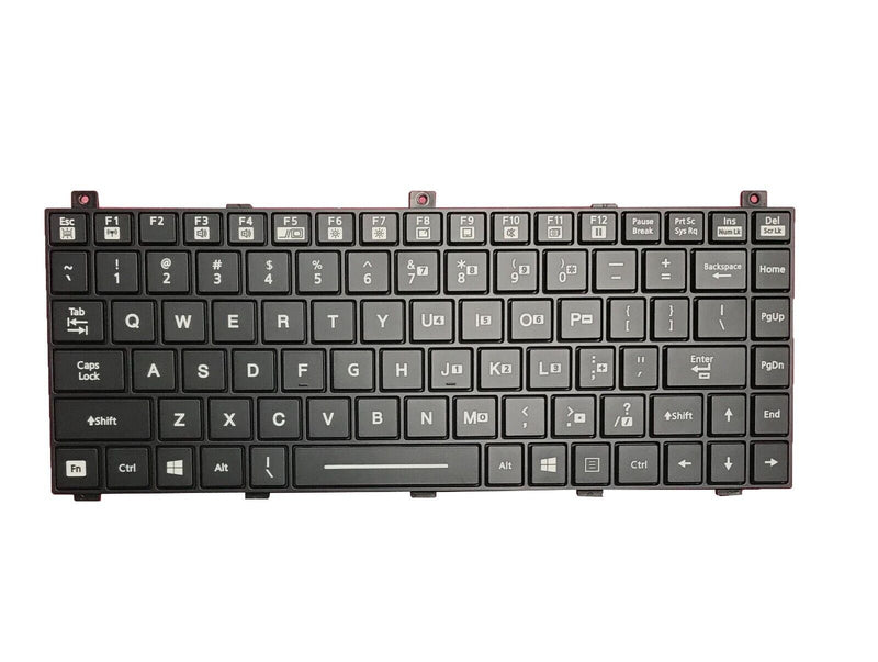 Laptop Backlit Keyboard For Getac B300 G5 United Kingdom UK With Backlit New