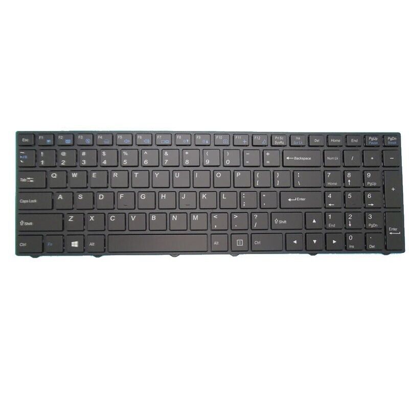 English Backlit Keyboard For CLEVO NB50TG NB50TZ NB50TL NB50TH NB60TH NB60TJ1