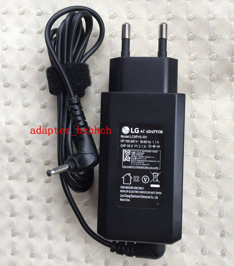 Original LG Gram 13Z940 13Z950 14Z950 14Z960 14Z970 14ZD970 LCAP48-BK AC Adapter