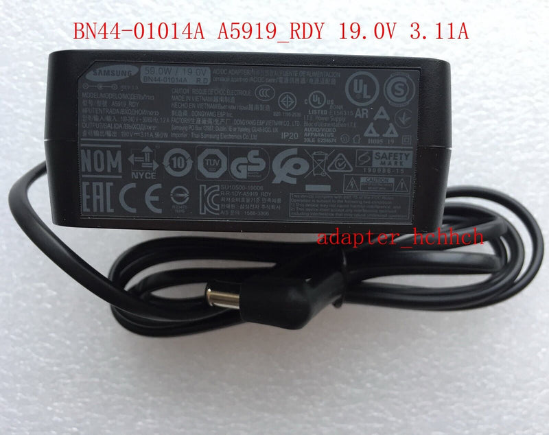 New Original OEM Samsung HW-Q850T Soundbar BN44-01014A 19V 3.11A AC Adapter&Cord