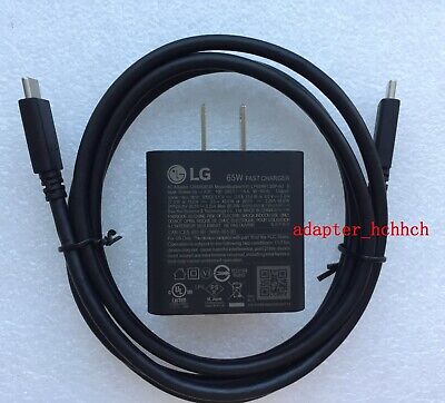 New Original LG gram 15Z90RT-K.ADB9U1 LP65WFC20P-NJ B 65W AC Adapter&USB-C Cable