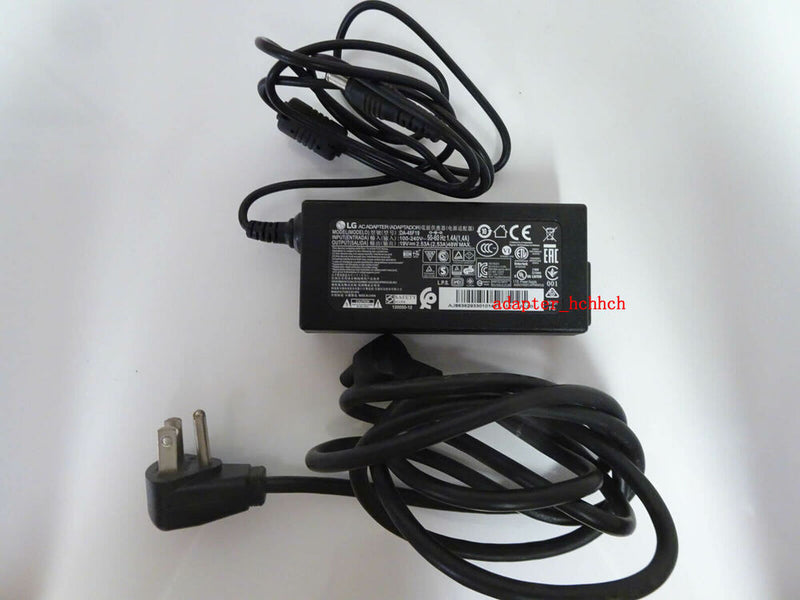 New Original OEM LG EAY62933010 AC/DC Adapter&Cord for LG IPS LCD-LED Monitor TV