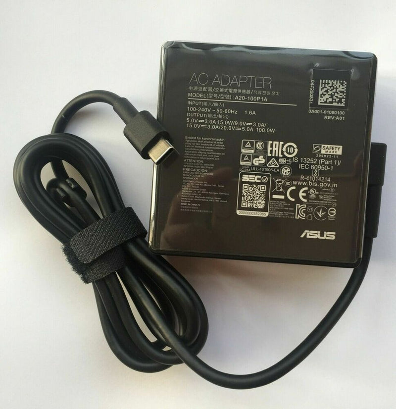 Original ASUS ROG Zephyrus M15 A20-100P1A Type-C AC Adapter Laptop Charger