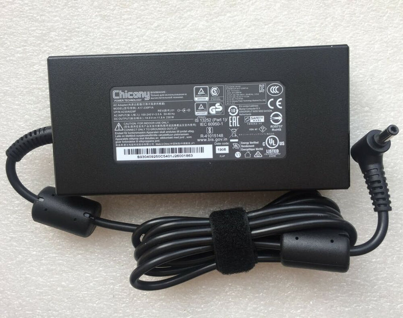 New Original Chicony 230W 20V Adapter for XOTIC G70PNN (PD70PNN) GAMING LAPTOP