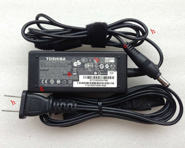 Original Genuine OEM Toshiba PA3822U-1ACA 19V 2.37A 45W AC Adapter Cord/Charger