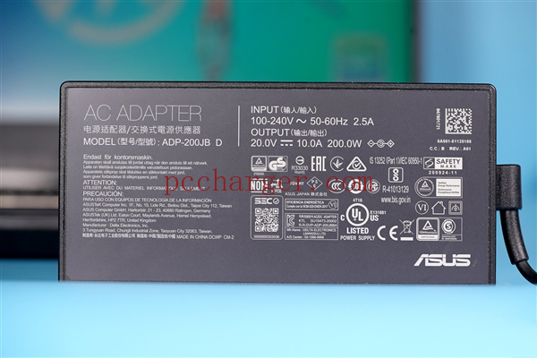 New Original 200W AC Adapter 20V 10A for ASUS TUF Gaming Ryzen R7 5800H RTX3070