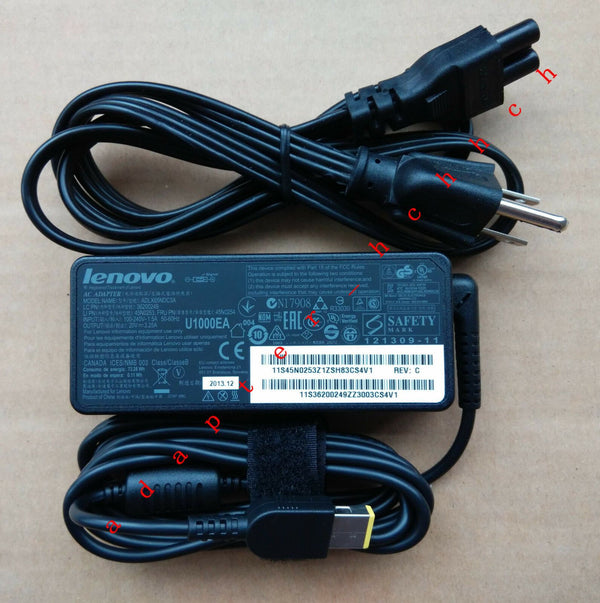 @Original OEM Lenovo 65W AC Adapter for Lenovo ThinkPad S540 20B3 Laptop Series