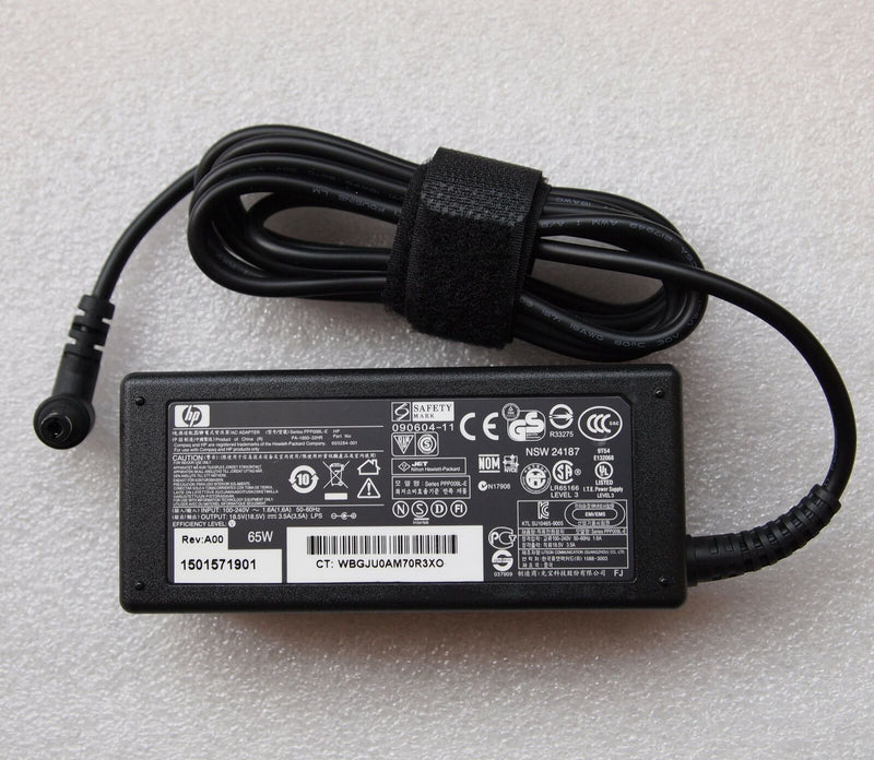 Original OEM HP 603284-001 R33275,NSW 24187,N17908 65W Cord/Charger 5.5mm*2.5mm