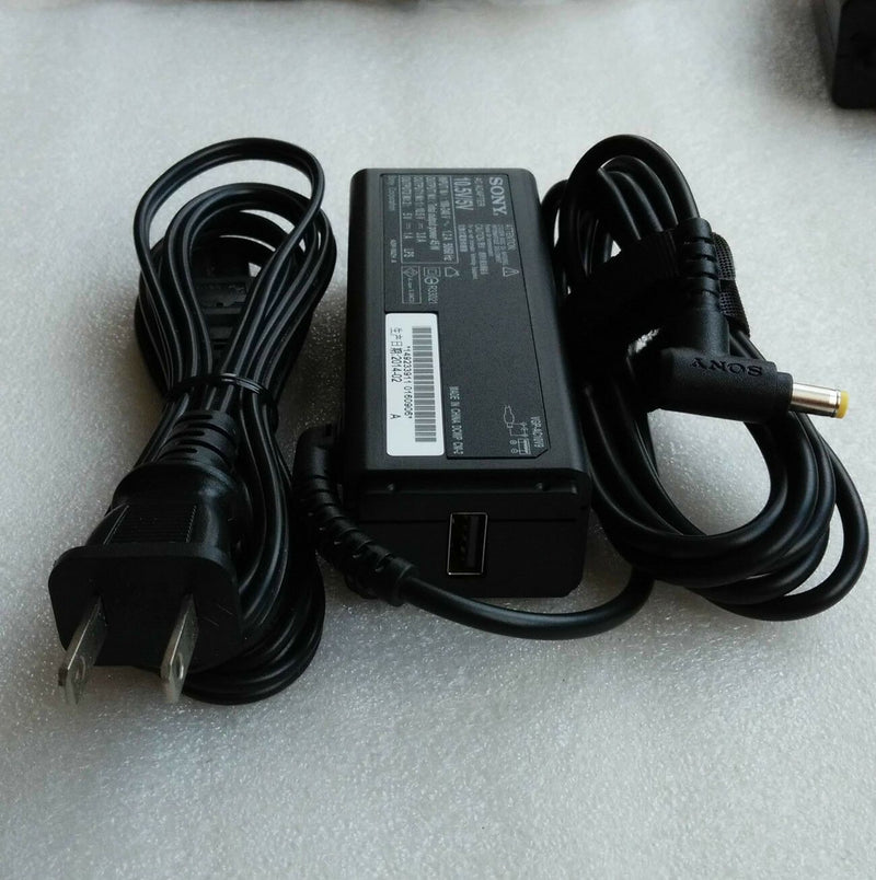 @Original OEM Sony VAIO PRO 13 SVP1322BPXB,VGP-AC10V9,ADP-50ZH A,AC Adapter&Cord