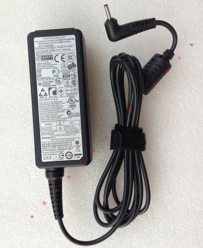 New Original Genuine OEM Samsung 40W Cord/Charger Chromebook 2,XE503C32-K01US PC