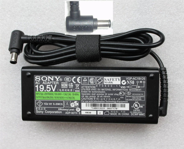 Original Laptop AC Adapter Battery Charger 4 SONY VAIO PCG-394L,PCG-391P