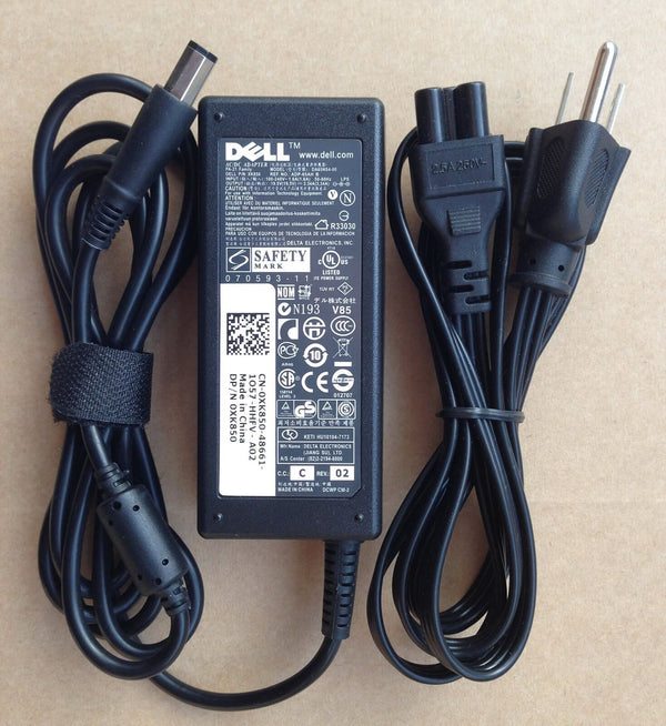 Original OEM 65W AC Adapter Power Cord Charger F Dell Inspiron 1557/1750 laptop