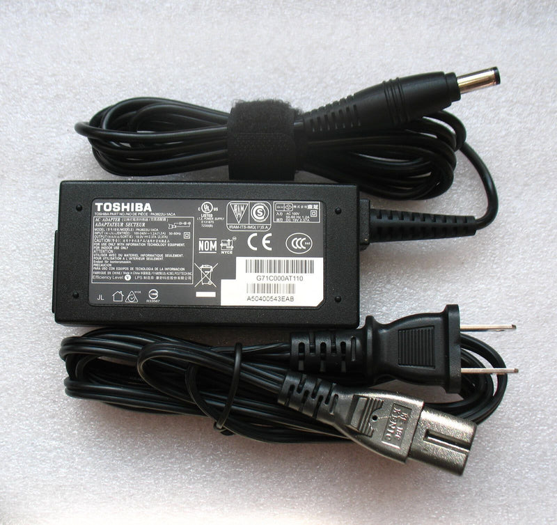 Original OEM 45W Laptop Charger Toshiba T210D T215D T230 T235 T235D PA3822U-1ACA