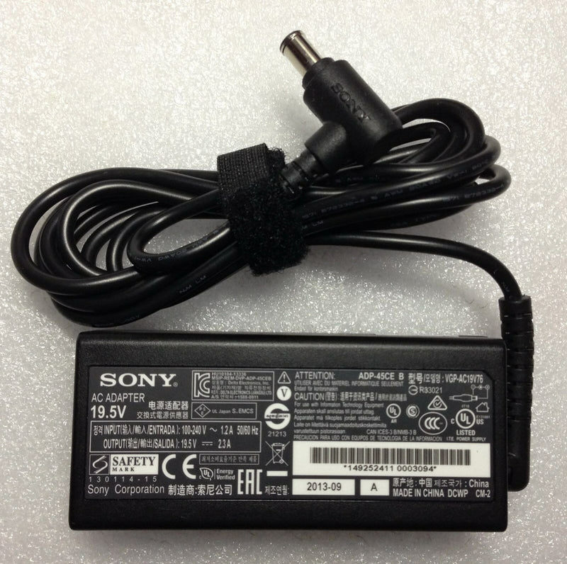 @New Original OEM Sony 45W AC Adapter for Sony VAIO Fit 14A SVF14N21CXS Flip PC