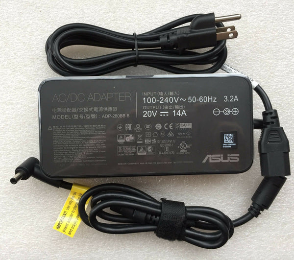 New Original ASUS 280W 20V AC Adapter&Cord for ASUS ROG G703GI-XS98K,ADP-280BB B